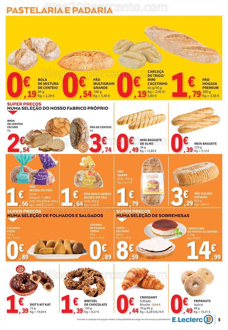 Antevisão Folheto E-LECLERC Promoções de 29 fevereiro a 6 março
