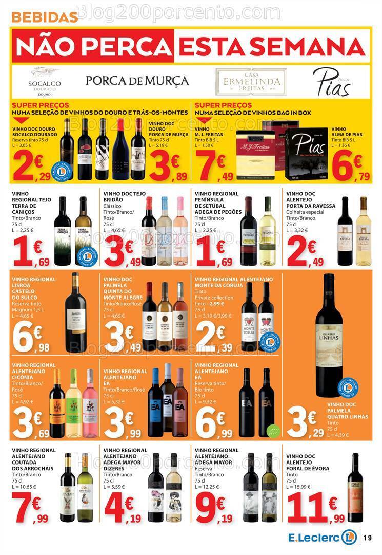 Antevisão Folheto E-LECLERC Promoções de 29 fevereiro a 6 março