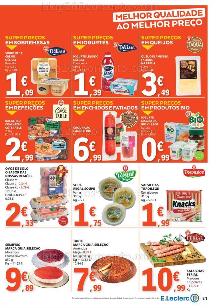Antevisão Folheto E-LECLERC Promoções de 29 fevereiro a 6 março
