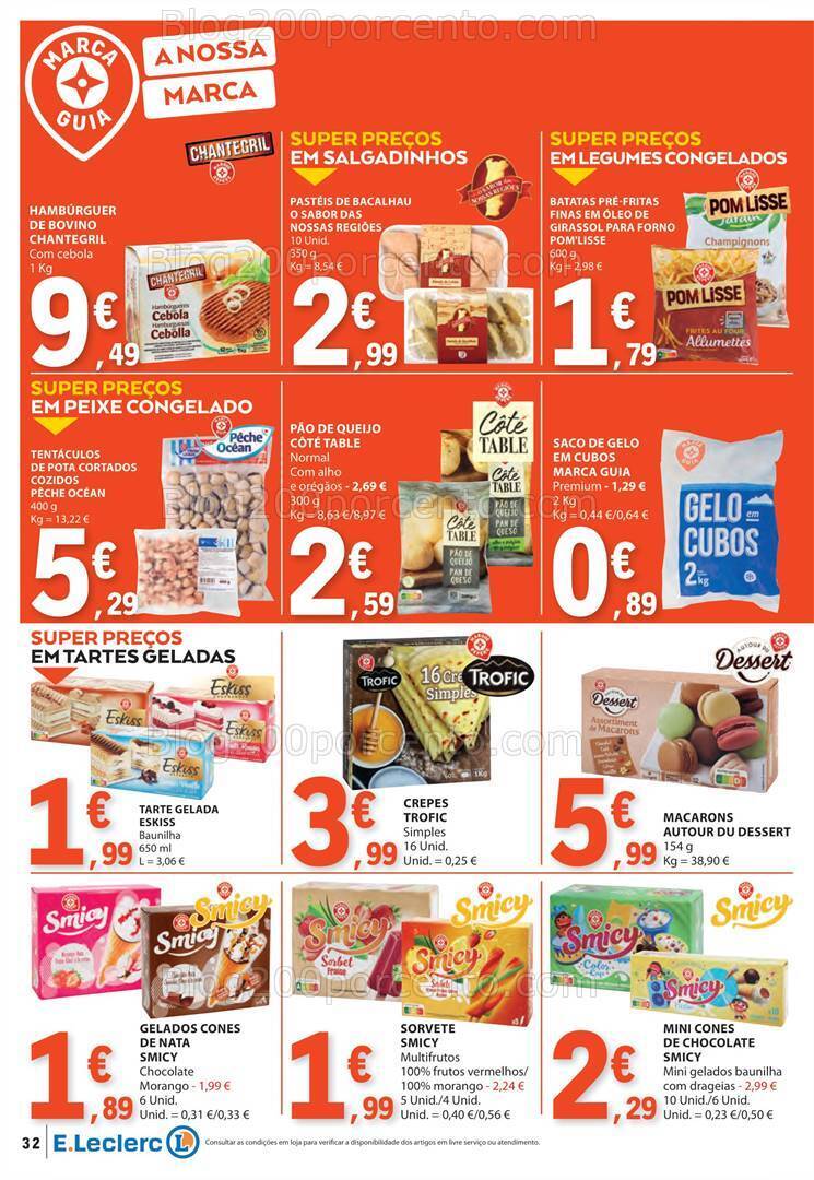 Antevisão Folheto E-LECLERC Promoções de 29 fevereiro a 6 março