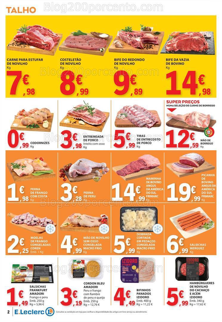 Antevisão Folheto E-LECLERC Promoções de 29 fevereiro a 6 março