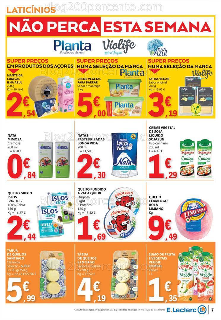Antevisão Folheto E-LECLERC Promoções de 29 fevereiro a 6 março