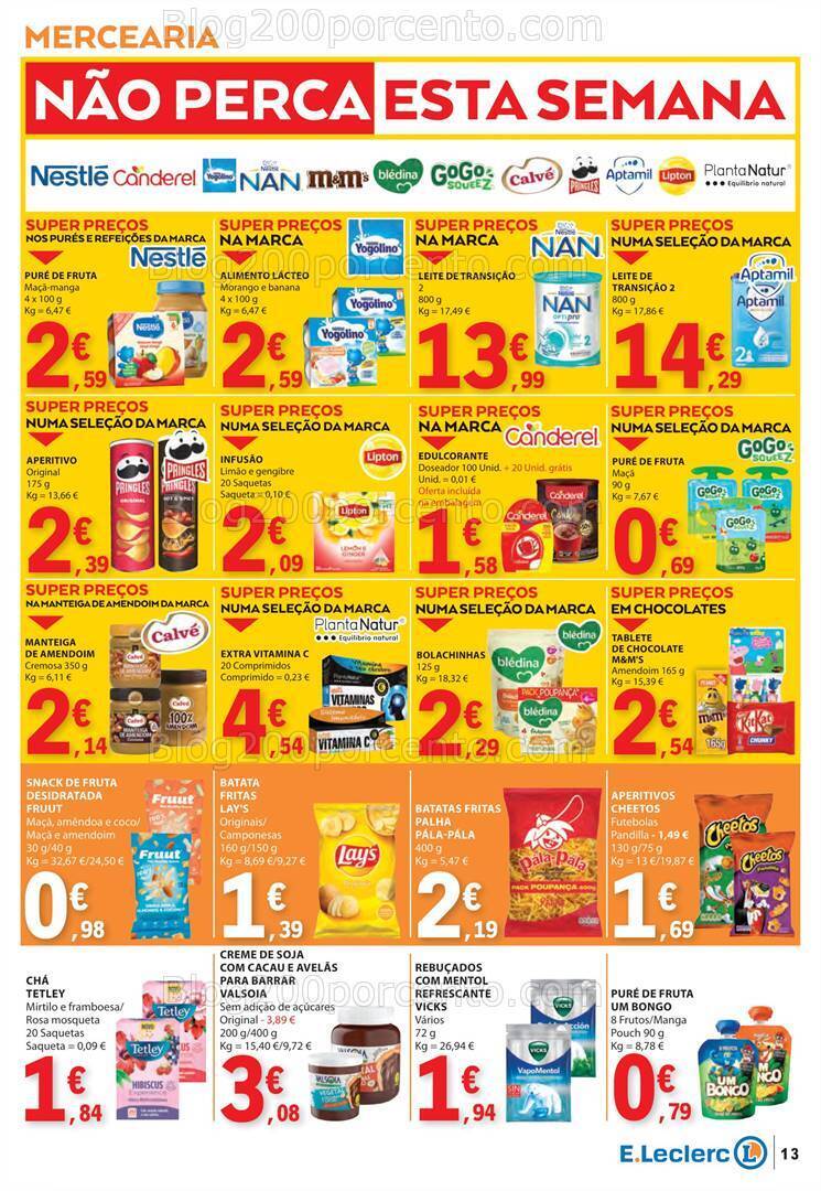Antevisão Folheto E-LECLERC Promoções de 29 fevereiro a 6 março