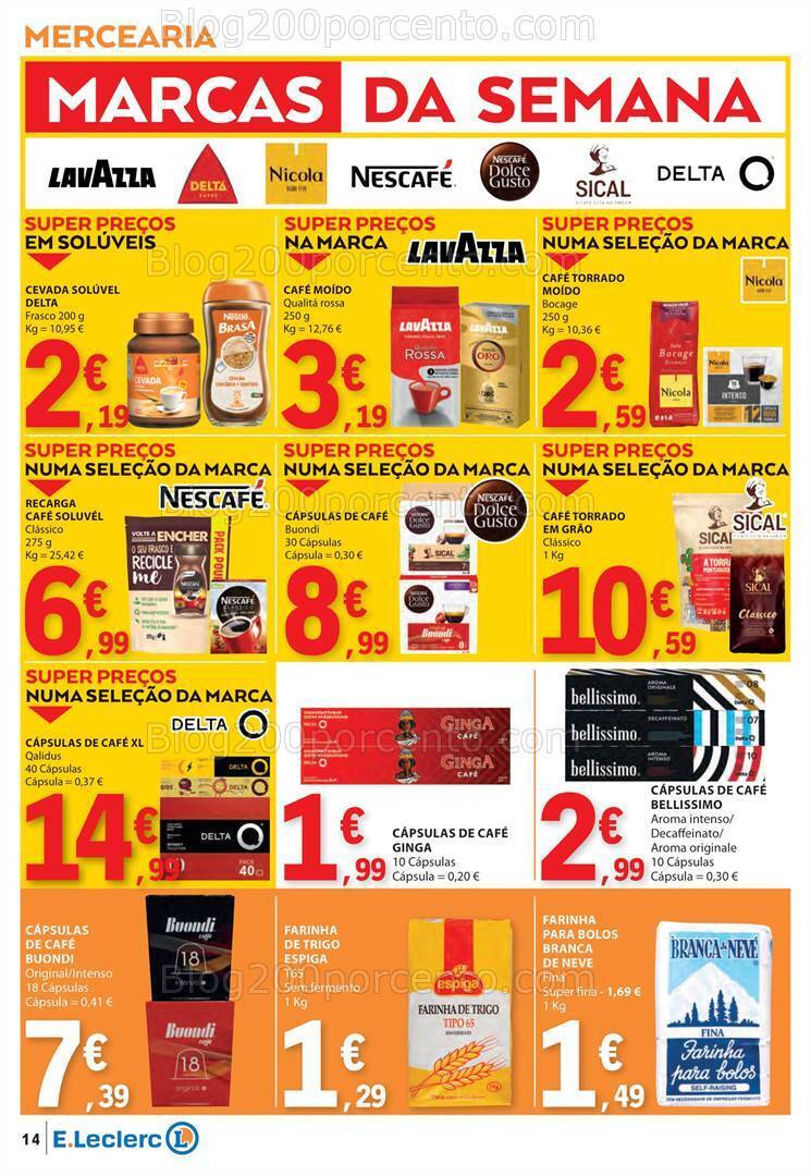 Antevisão Folheto E-LECLERC Promoções de 29 fevereiro a 6 março