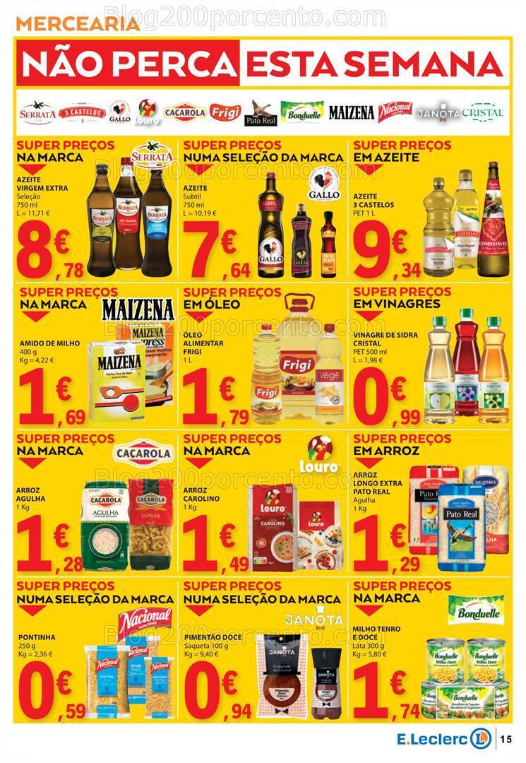 Antevisão Folheto E-LECLERC Promoções de 29 fevereiro a 6 março
