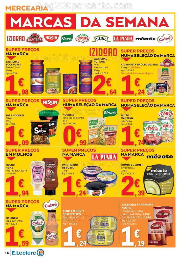 Antevisão Folheto E-LECLERC Promoções de 29 fevereiro a 6 março