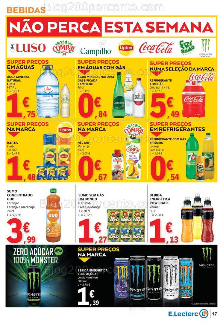 Antevisão Folheto E-LECLERC Promoções de 29 fevereiro a 6 março