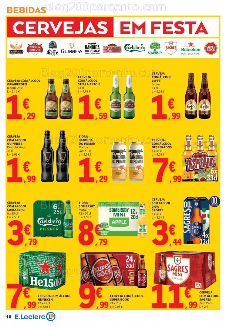 Antevisão Folheto E-LECLERC Promoções de 29 fevereiro a 6 março