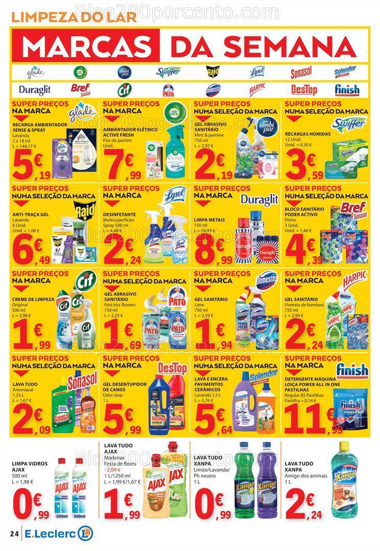 Antevisão Folheto E-LECLERC Promoções de 29 fevereiro a 6 março