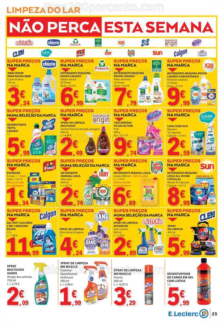 Antevisão Folheto E-LECLERC Promoções de 29 fevereiro a 6 março