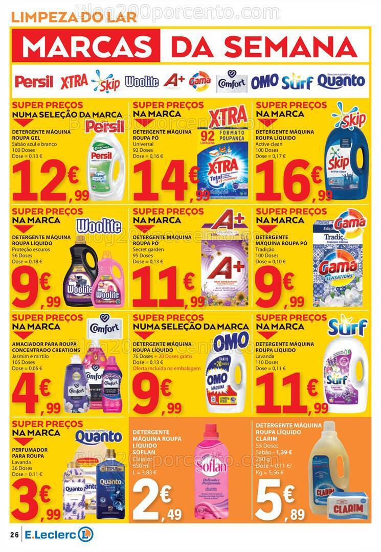 Antevisão Folheto E-LECLERC Promoções de 29 fevereiro a 6 março