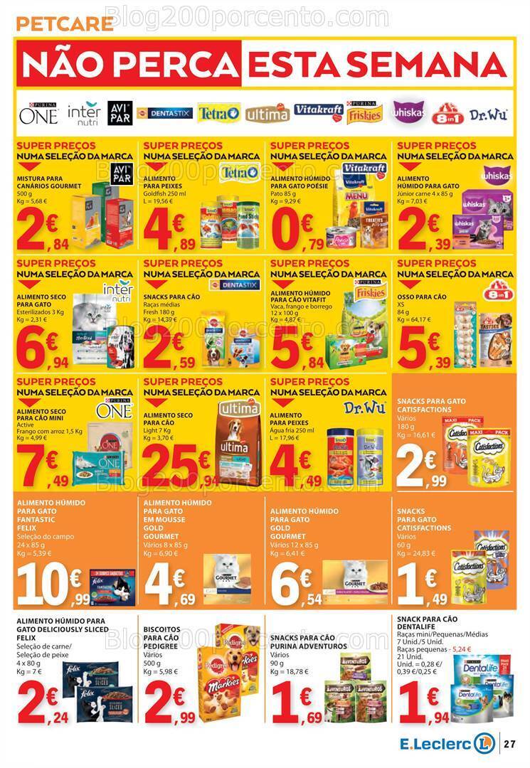 Antevisão Folheto E-LECLERC Promoções de 29 fevereiro a 6 março