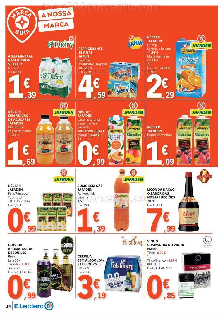 Antevisão Folheto E-LECLERC Promoções de 29 fevereiro a 6 março