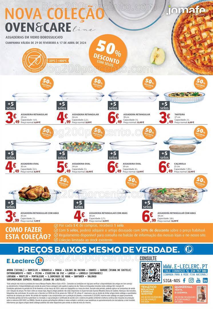 Antevisão Folheto E-LECLERC Promoções de 29 fevereiro a 6 março