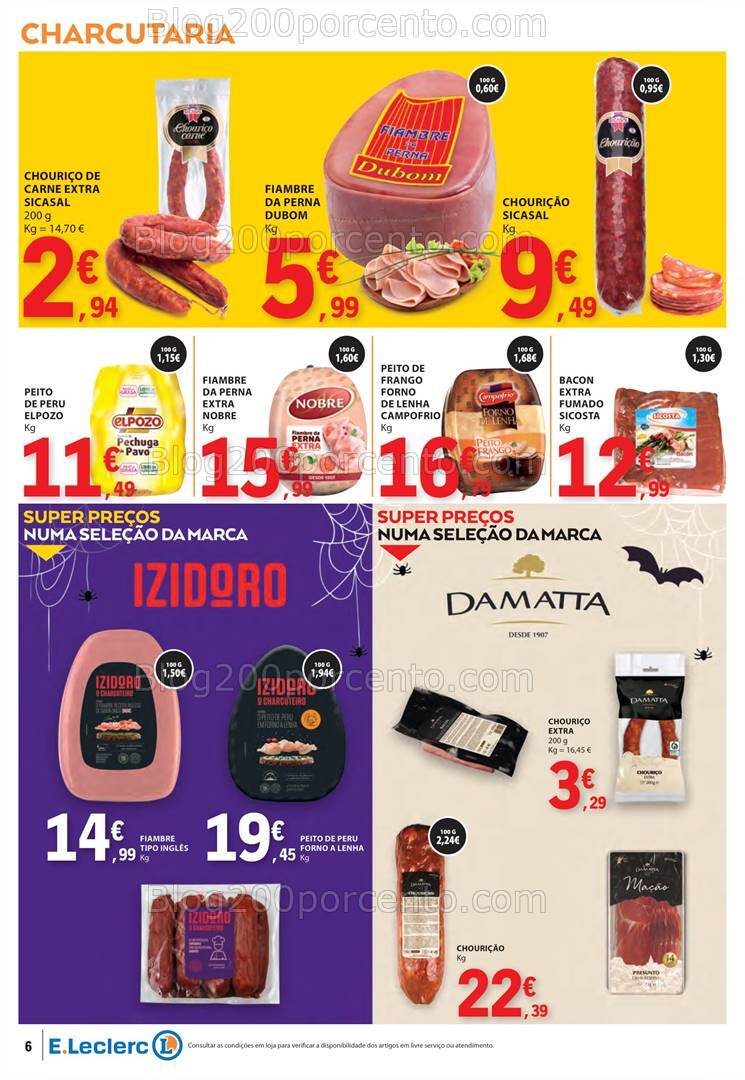 Antevisão Folheto E-LECLERC Promoções de 3 a 9 outubro