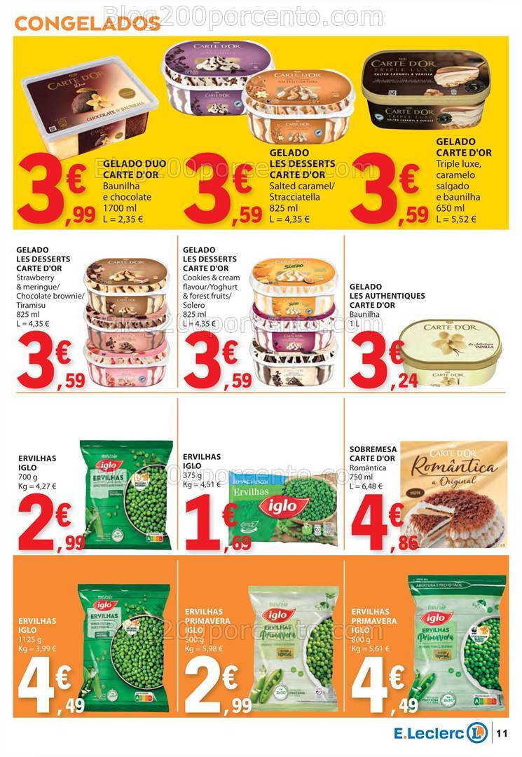 Antevisão Folheto E-LECLERC Promoções de 3 a 9 outubro