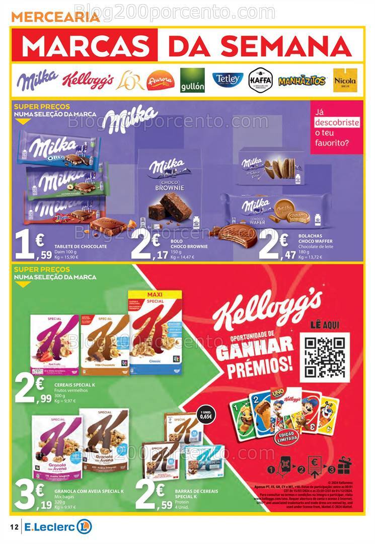 Antevisão Folheto E-LECLERC Promoções de 3 a 9 outubro