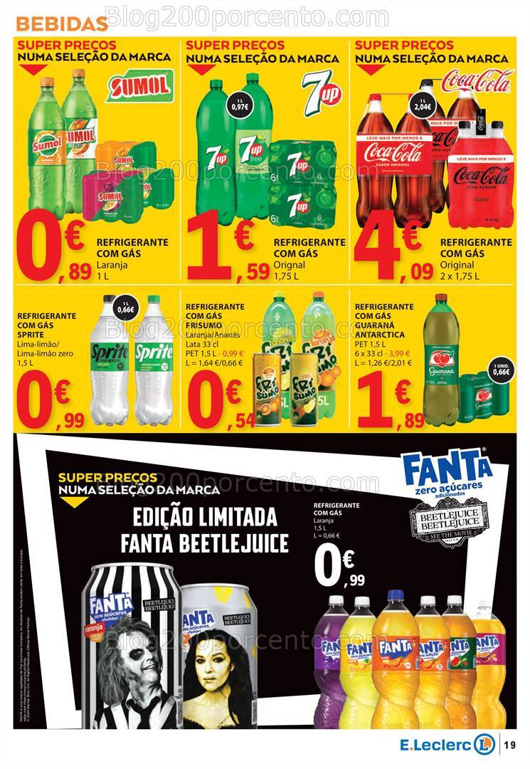 Antevisão Folheto E-LECLERC Promoções de 3 a 9 outubro