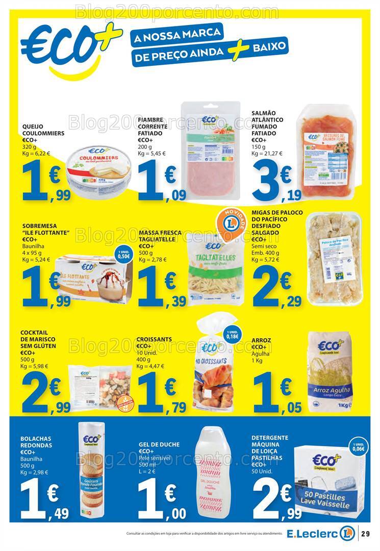 Antevisão Folheto E-LECLERC Promoções de 3 a 9 outubro