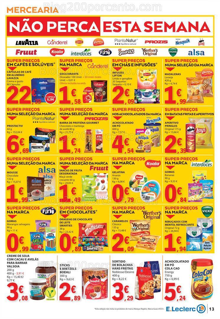 Antevisão Folheto E-LECLERC Promoções de 30 maio a 5 junho