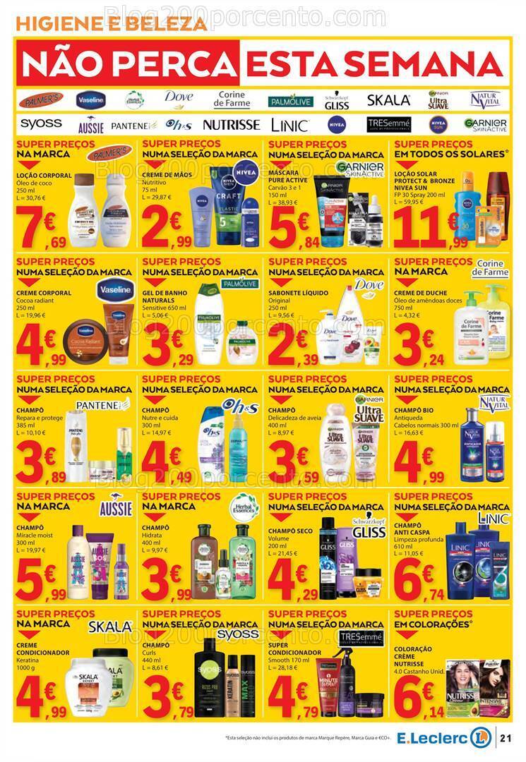Antevisão Folheto E-LECLERC Promoções de 30 maio a 5 junho