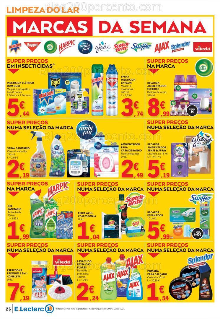 Antevisão Folheto E-LECLERC Promoções de 30 maio a 5 junho