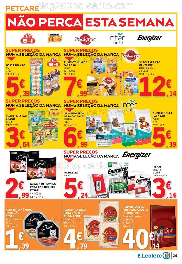 Antevisão Folheto E-LECLERC Promoções de 30 maio a 5 junho