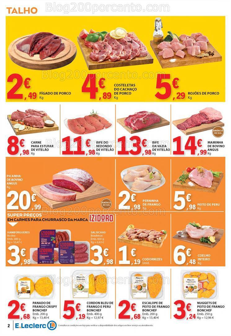 Antevisão Folheto E-LECLERC Promoções de 4 a 10 julho