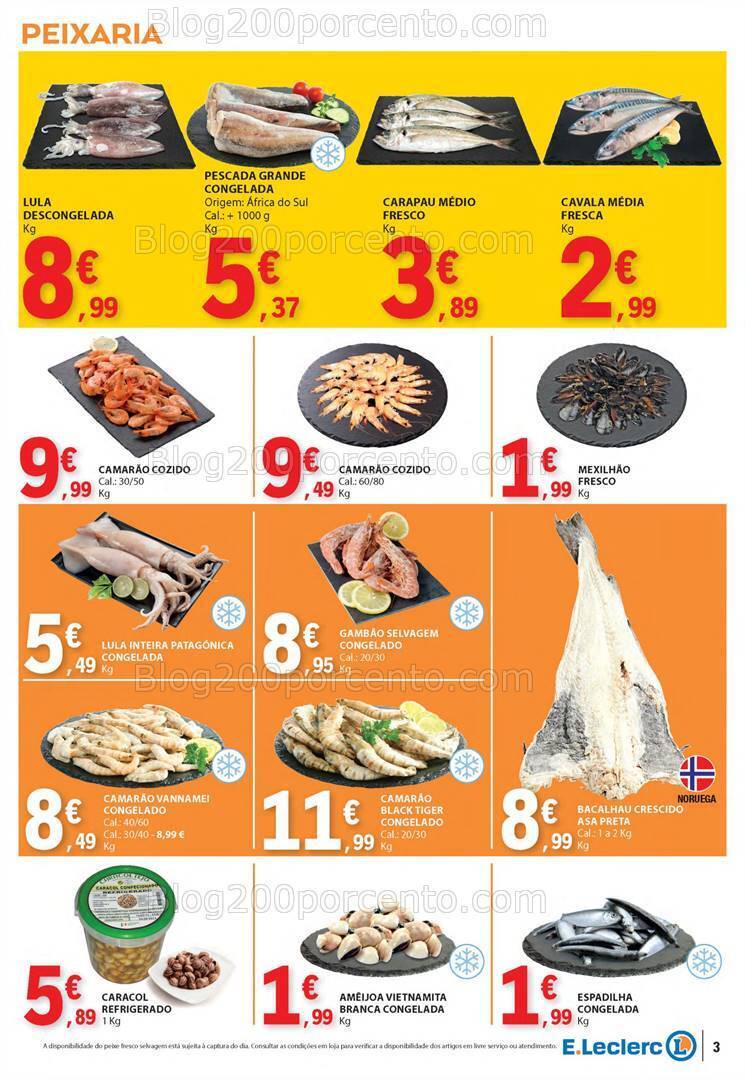 Antevisão Folheto E-LECLERC Promoções de 4 a 10 julho