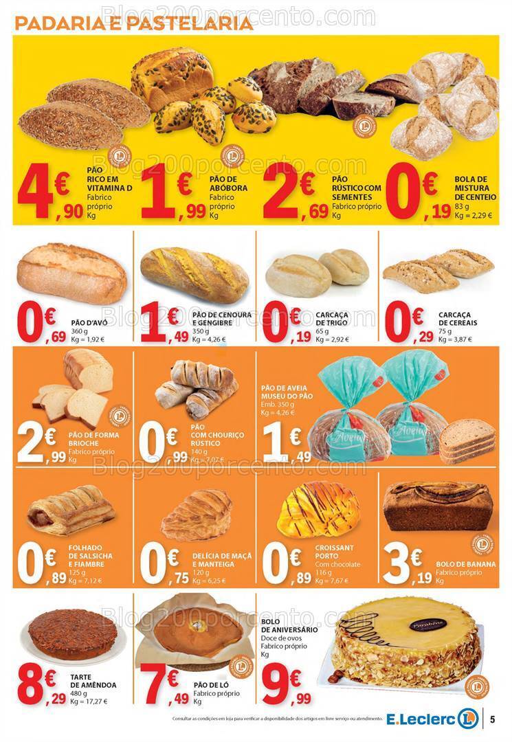 Antevisão Folheto E-LECLERC Promoções de 4 a 10 julho