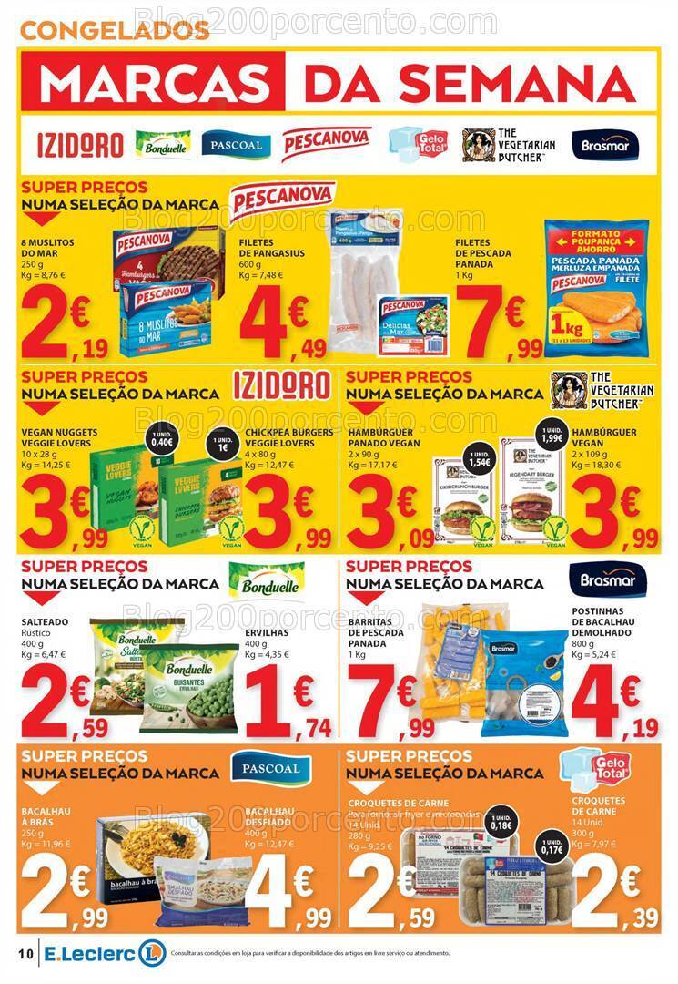 Antevisão Folheto E-LECLERC Promoções de 4 a 10 julho