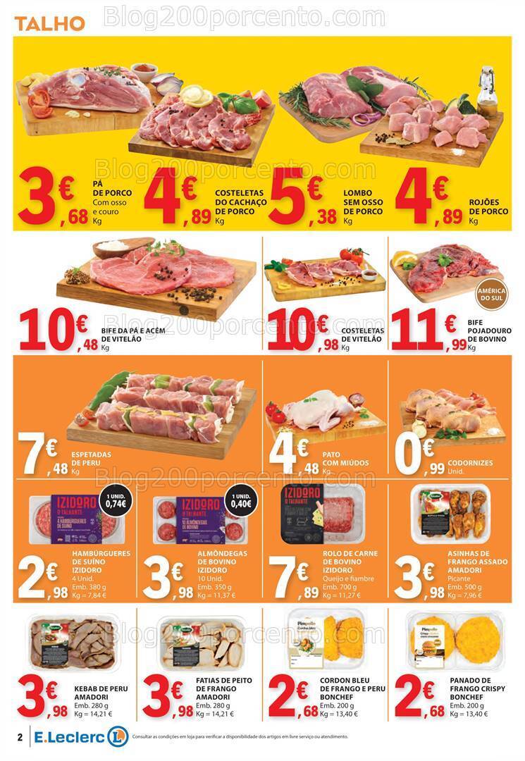 Antevisão Folheto E-LECLERC Promoções de 6 a 12 junho