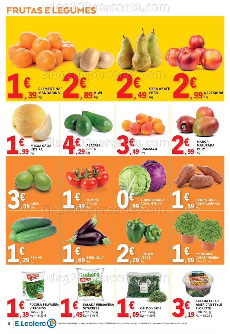 Antevisão Folheto E-LECLERC Promoções de 6 a 12 junho