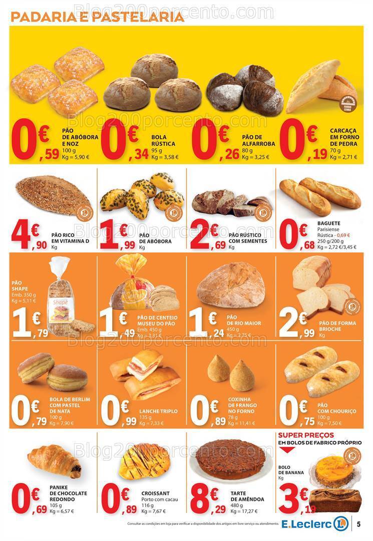 Antevisão Folheto E-LECLERC Promoções de 6 a 12 junho