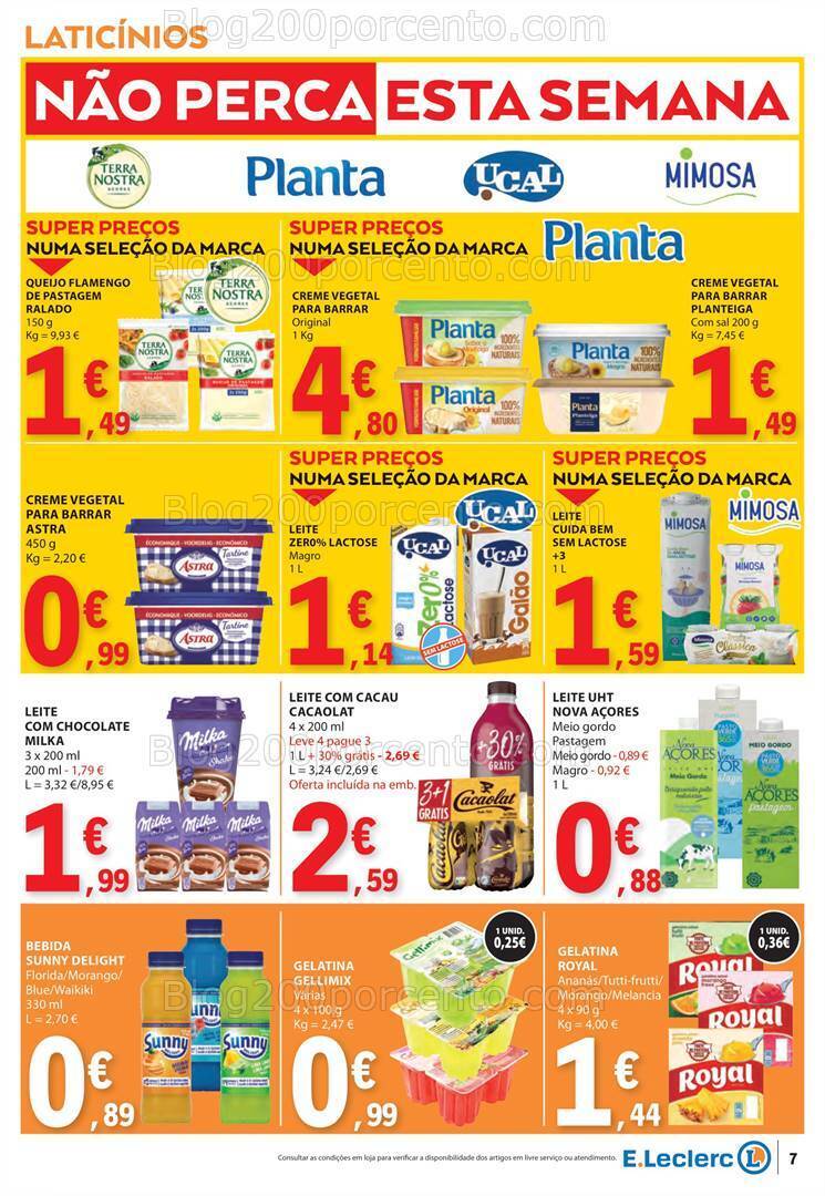 Antevisão Folheto E-LECLERC Promoções de 6 a 12 junho