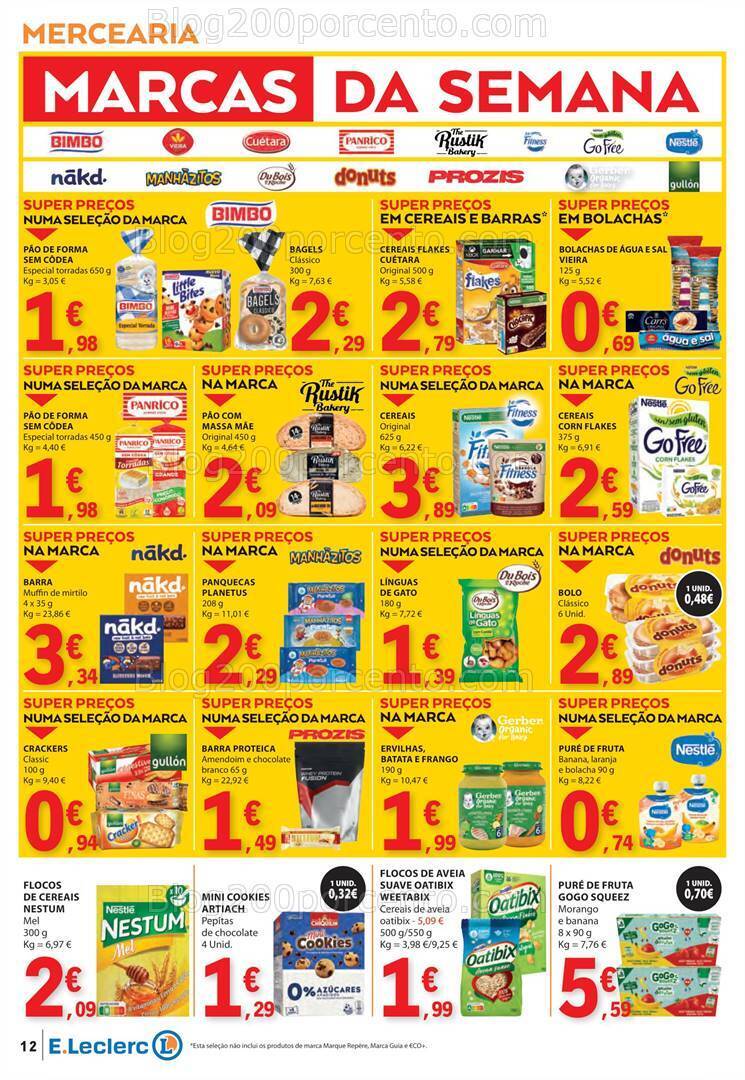 Antevisão Folheto E-LECLERC Promoções de 6 a 12 junho