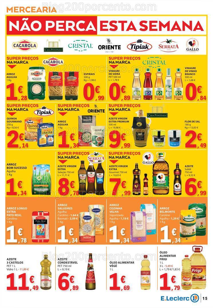 Antevisão Folheto E-LECLERC Promoções de 6 a 12 junho
