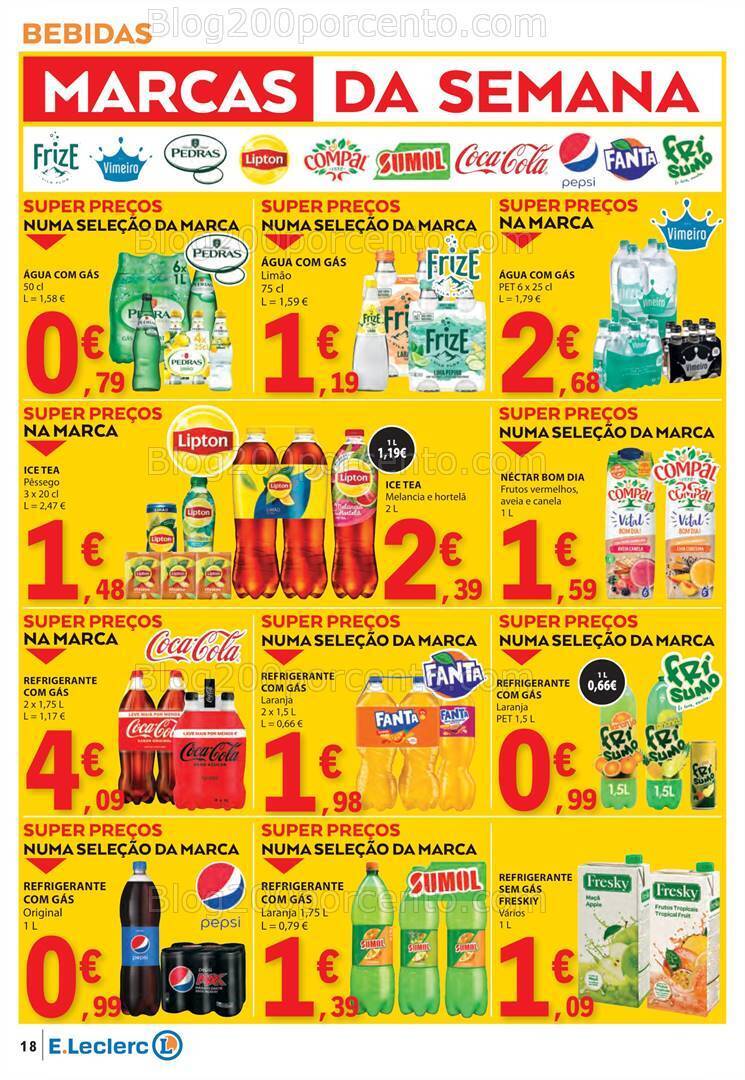 Antevisão Folheto E-LECLERC Promoções de 6 a 12 junho