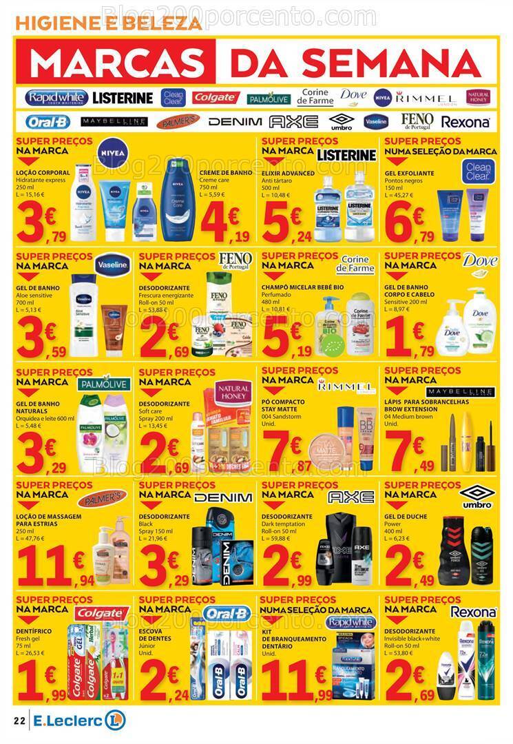 Antevisão Folheto E-LECLERC Promoções de 6 a 12 junho
