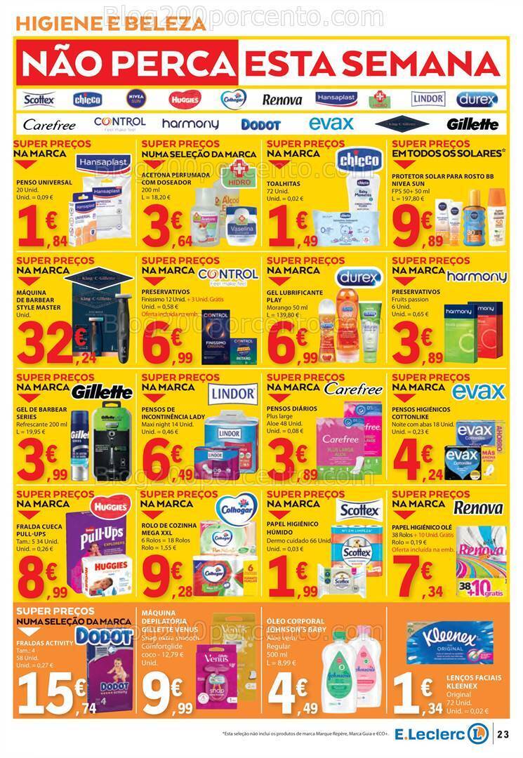 Antevisão Folheto E-LECLERC Promoções de 6 a 12 junho