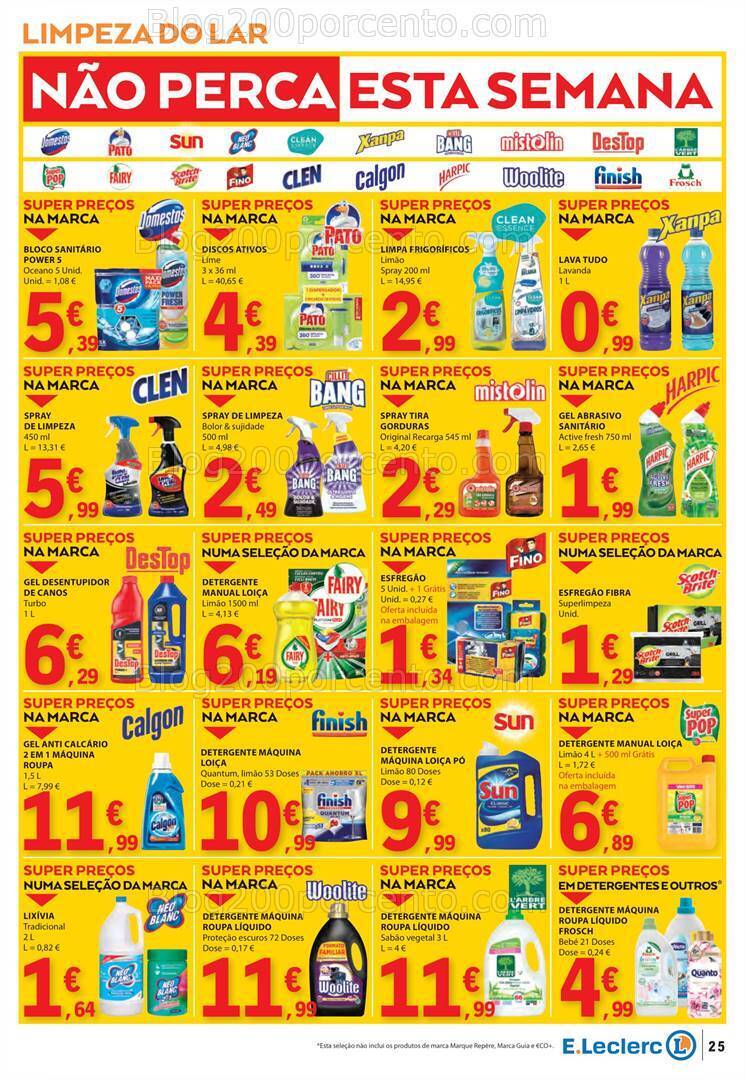 Antevisão Folheto E-LECLERC Promoções de 6 a 12 junho