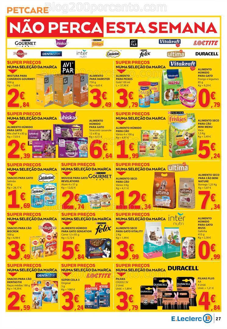 Antevisão Folheto E-LECLERC Promoções de 6 a 12 junho
