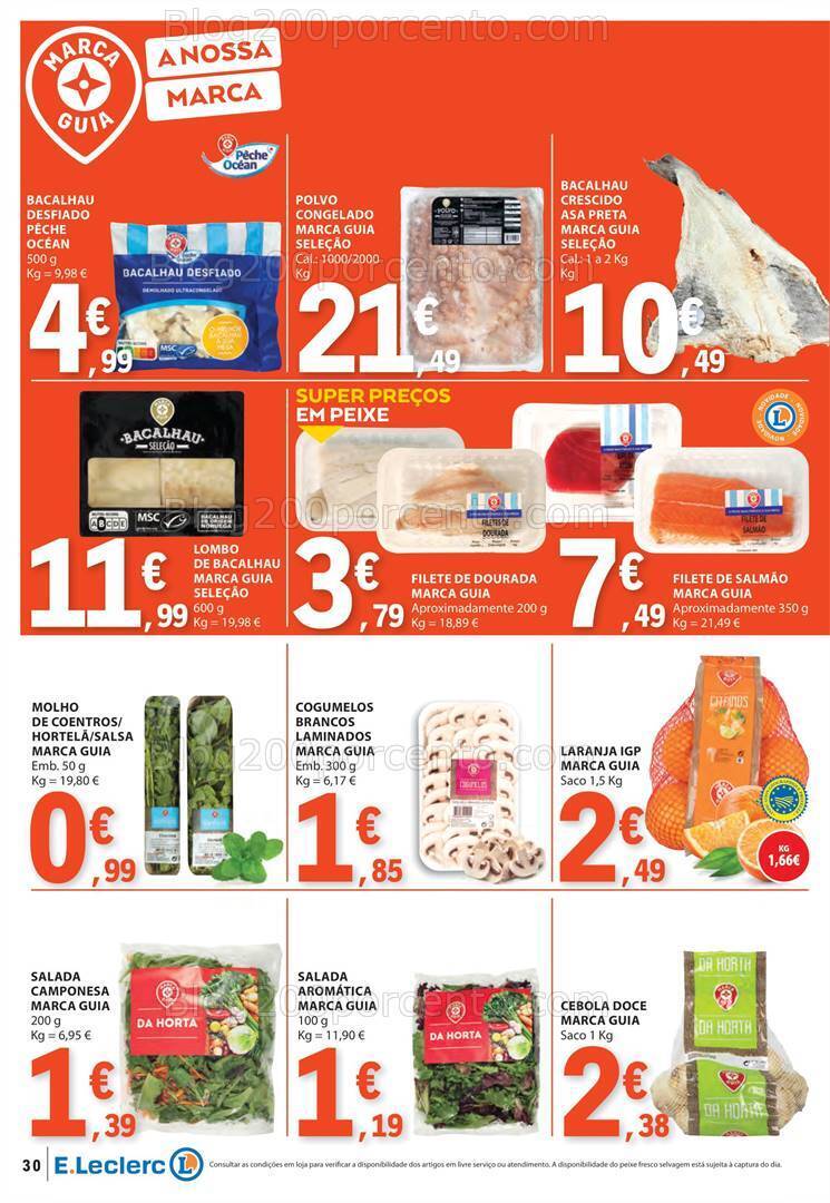 Antevisão Folheto E-LECLERC Marca Própria Promoções de 6 a 12 junho