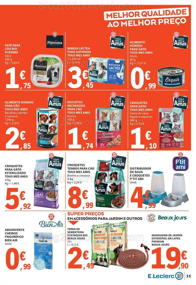 Antevisão Folheto E-LECLERC Marca Própria Promoções de 6 a 12 junho