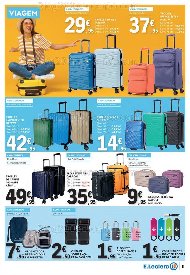 Antevisão Folheto E-LECLERC Bazar Verão Promoções de 4 a 17 julho