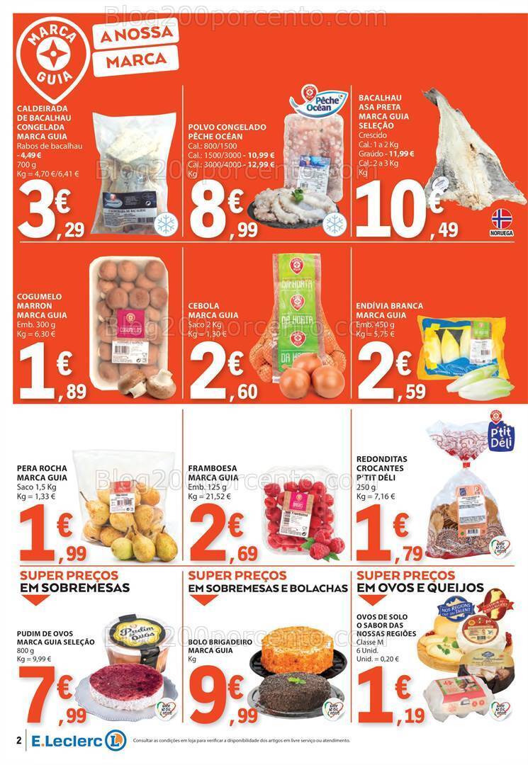 Antevisão Folheto E-LECLERC Promoções de 5 a 10 janeiro