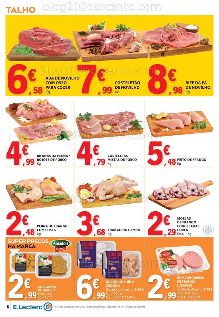 Antevisão Folheto E-LECLERC Promoções de 5 a 10 janeiro