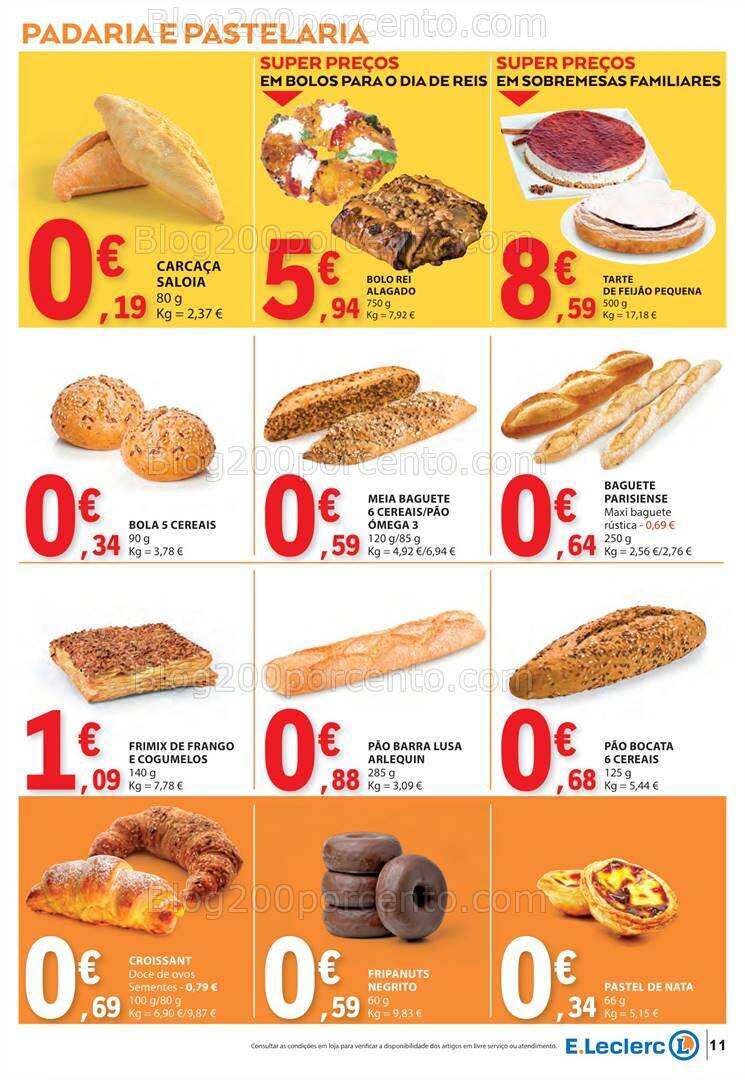 Antevisão Folheto E-LECLERC Promoções de 5 a 10 janeiro
