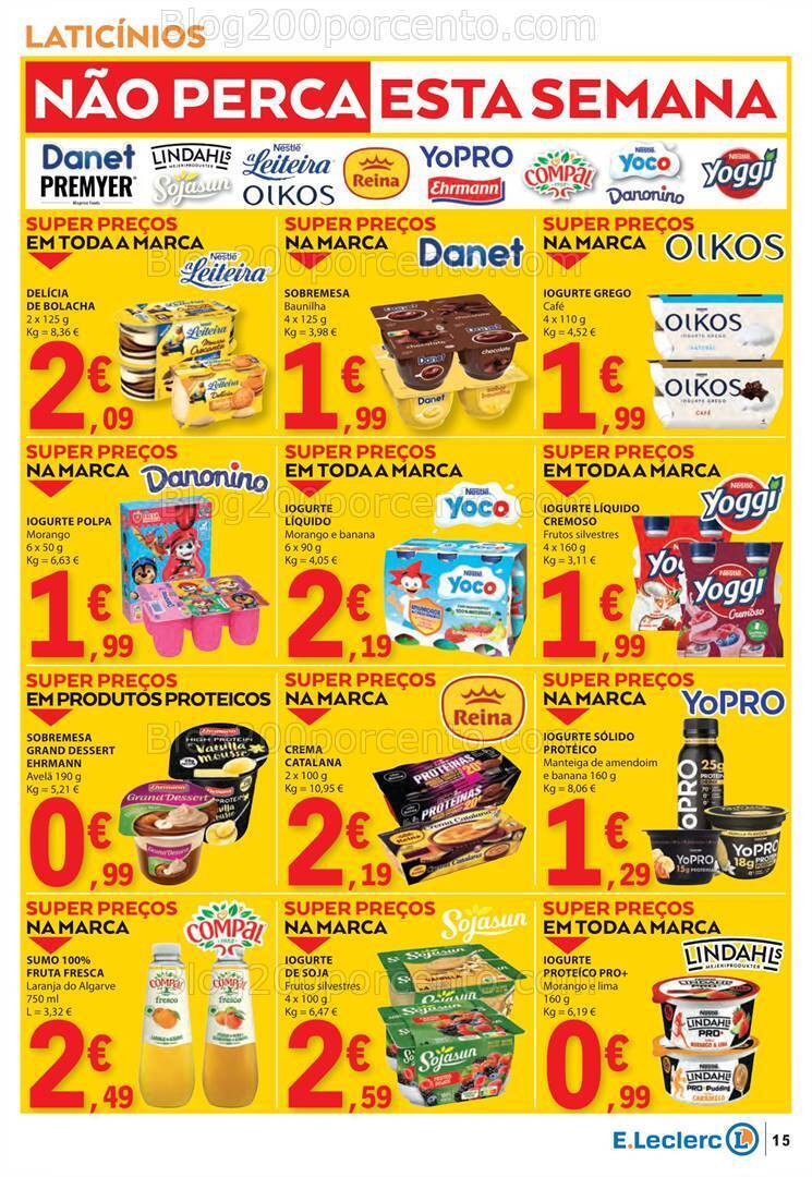 Antevisão Folheto E-LECLERC Promoções de 5 a 10 janeiro