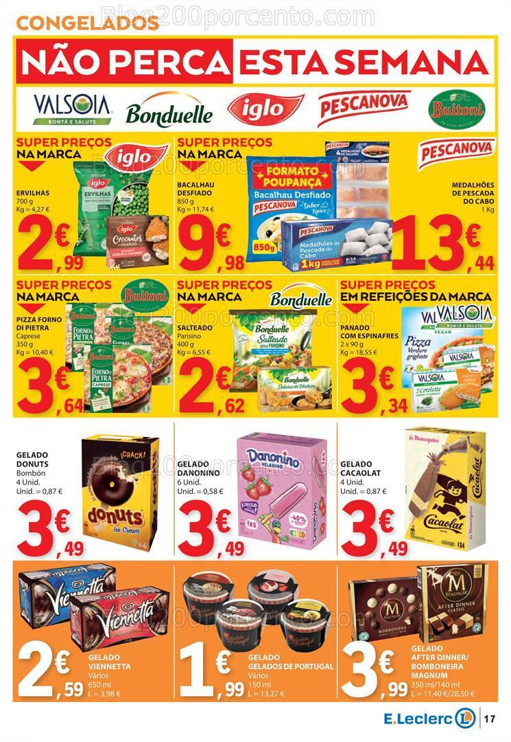 Antevisão Folheto E-LECLERC Promoções de 5 a 10 janeiro